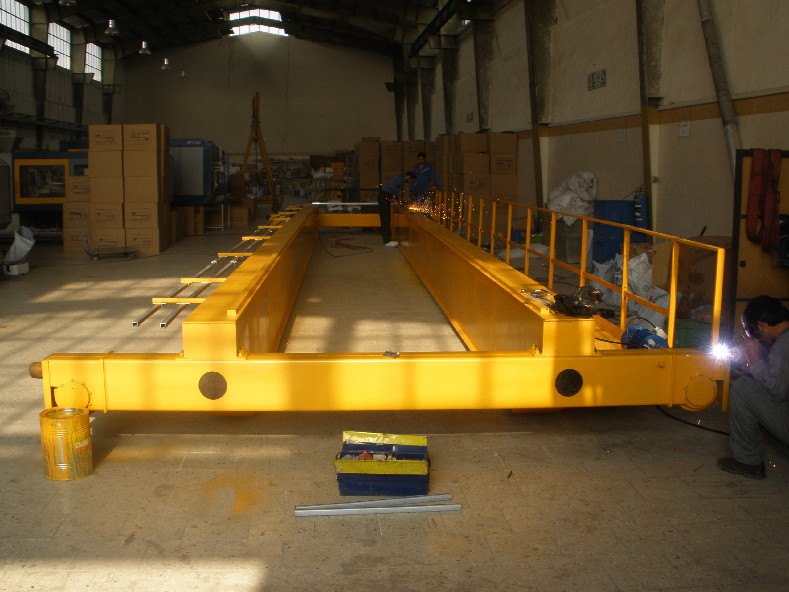 اهمیت بازرسی جرثقیل سقفی